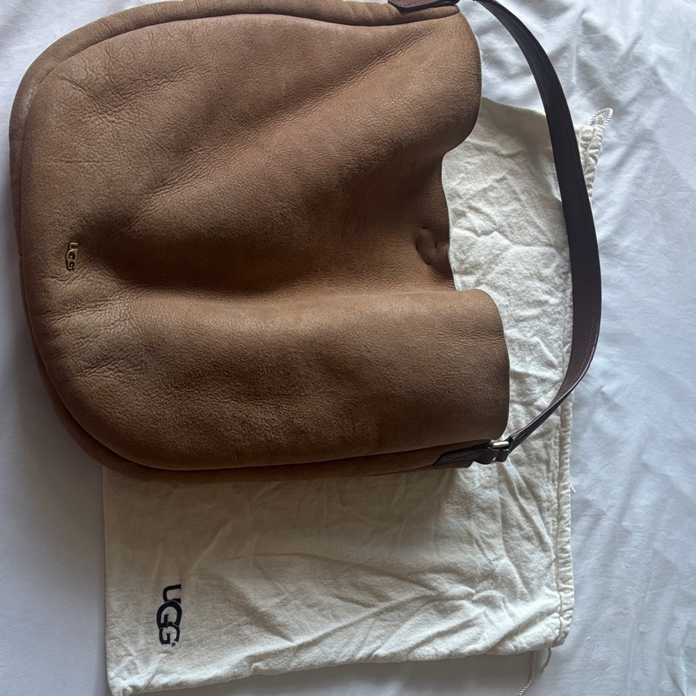UGG Tan sheep skin Leather Bag